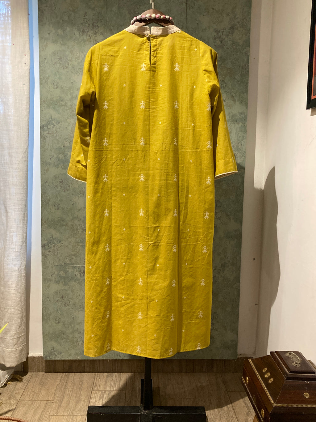 Mustard Bloom | Handwoven Jamdani Elegance