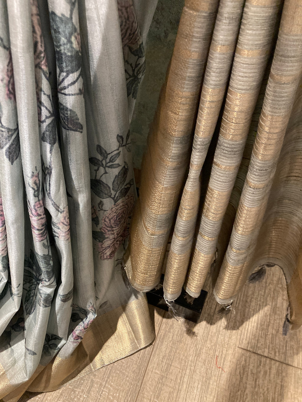 Semi Tussar saree