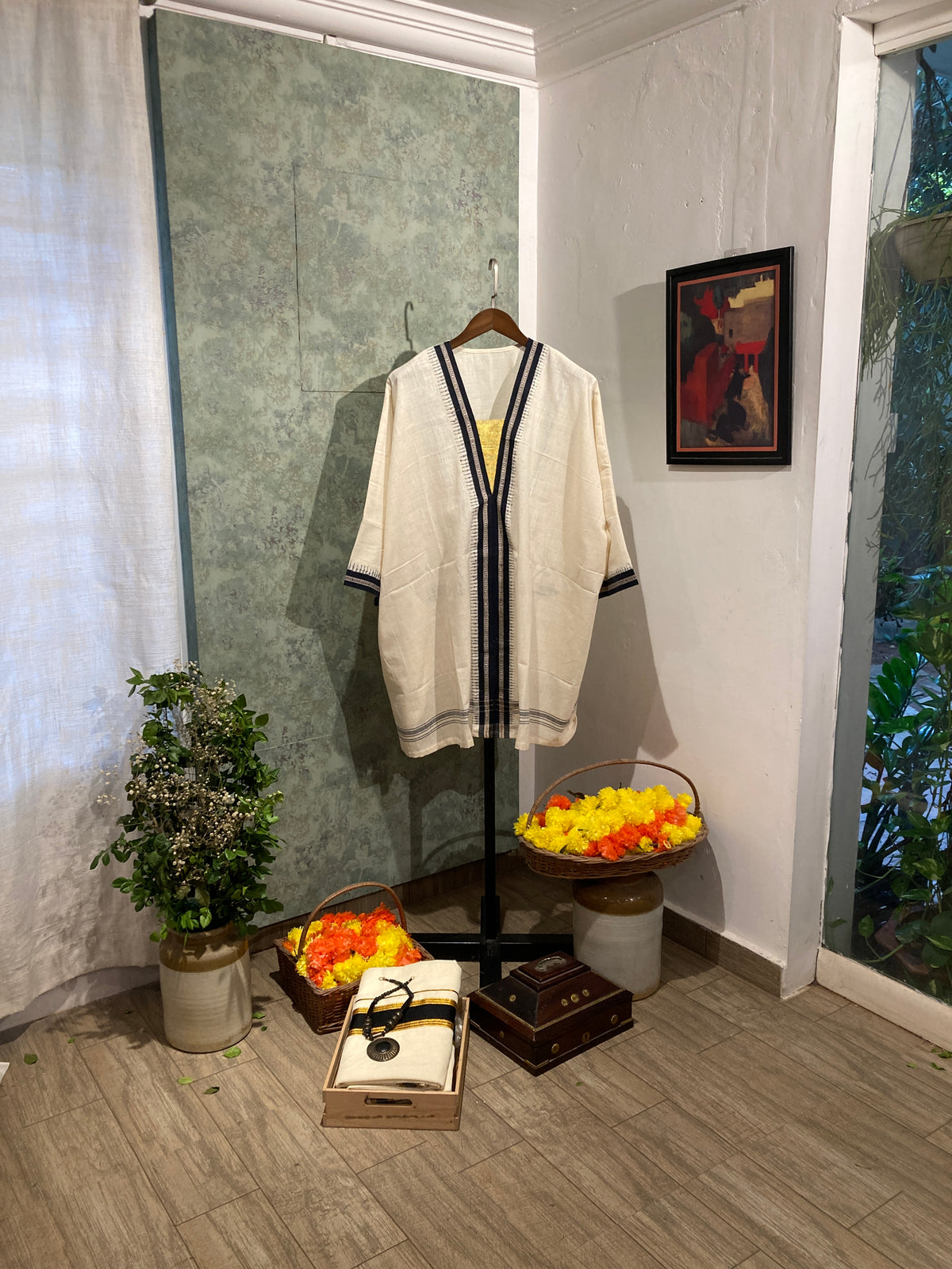 Ponnonam heritage kaftan