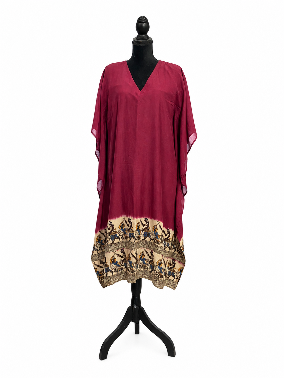 modal kalamkari kaftan